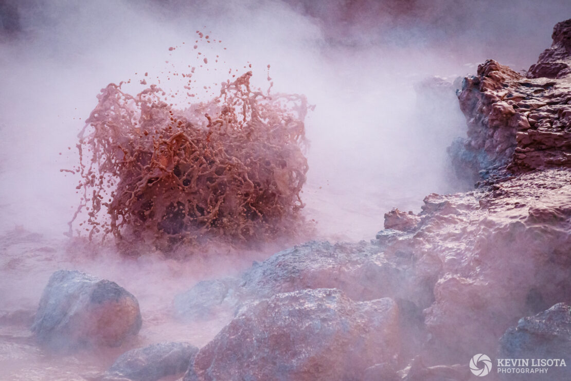 The monster from Red Spouter in Yellowstone