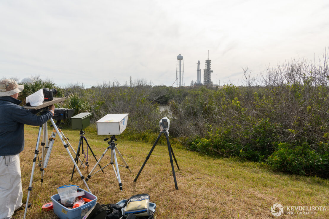 Camera location #1 ~2200 ft away from launchpad