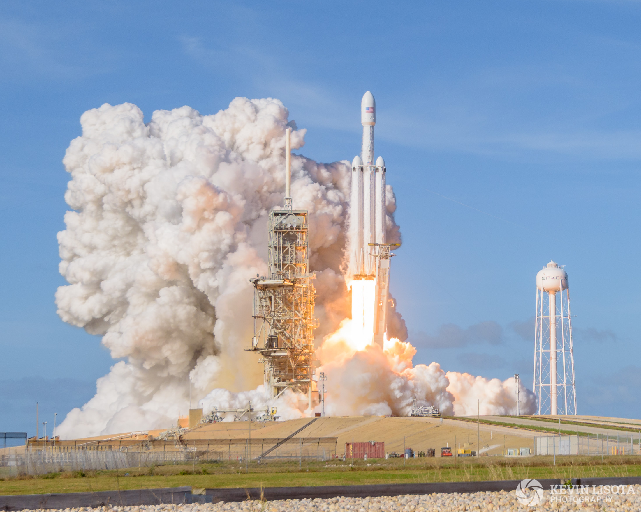 First launch of the SpaceX Falcon Heavy rocket Kevin Lisota Photography