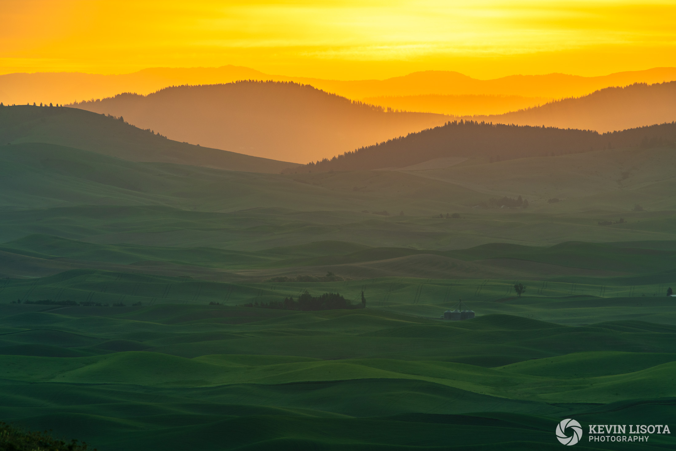 Sunrise from Steptoe Butte