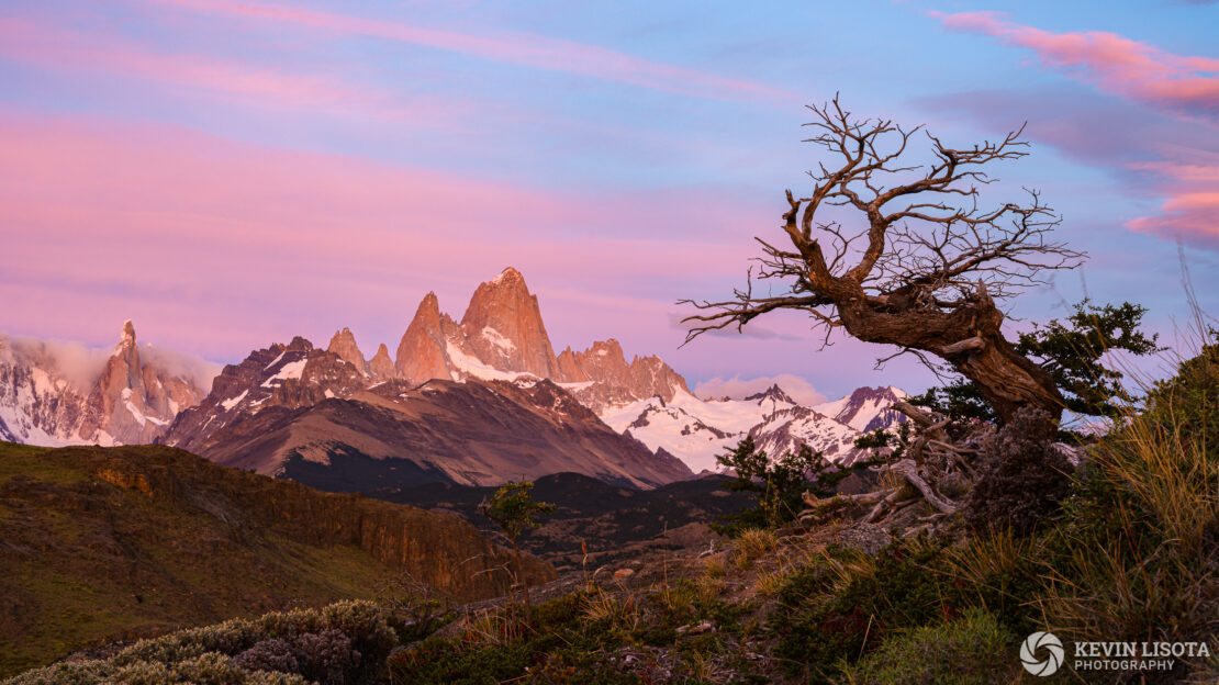 Mount Fitz Roy at sunrise