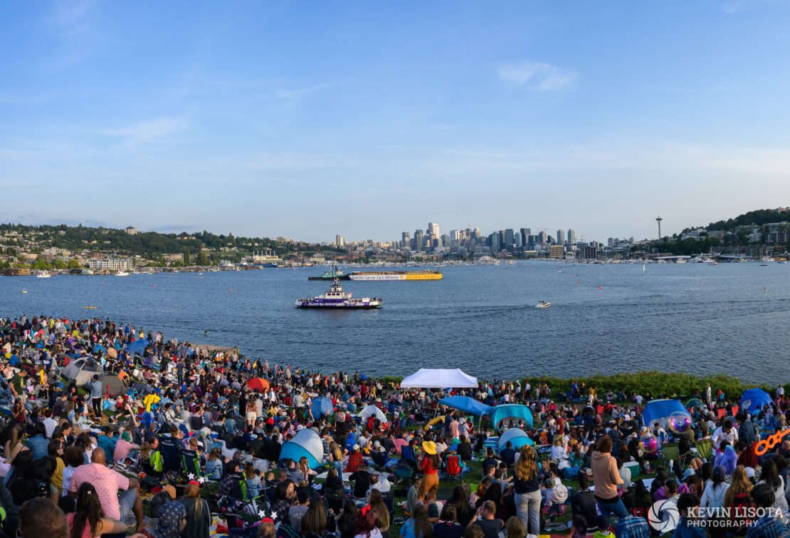 Seattle 4th of July Fireworks from Gas Works Park 2019