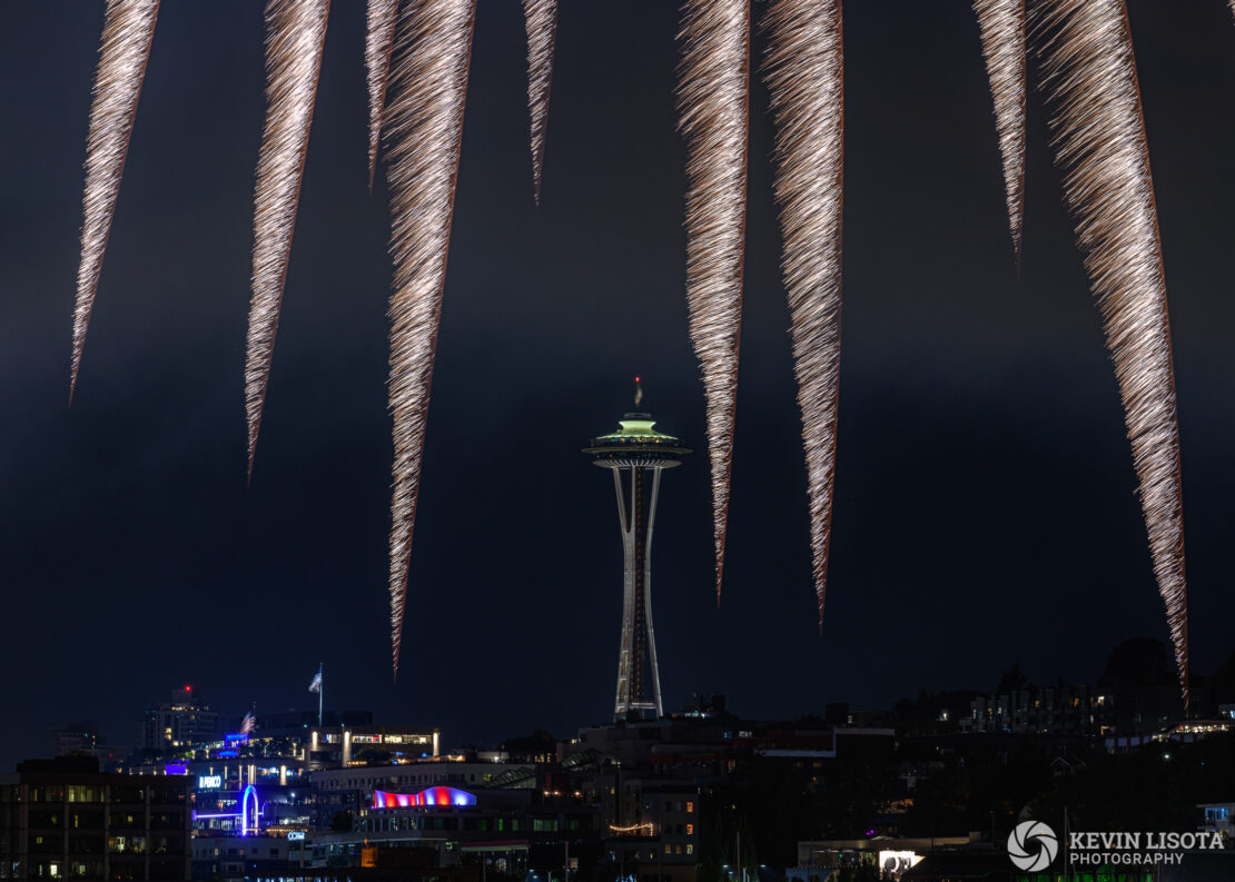 Seattle 4th of July Fireworks from Gas Works Park 2019