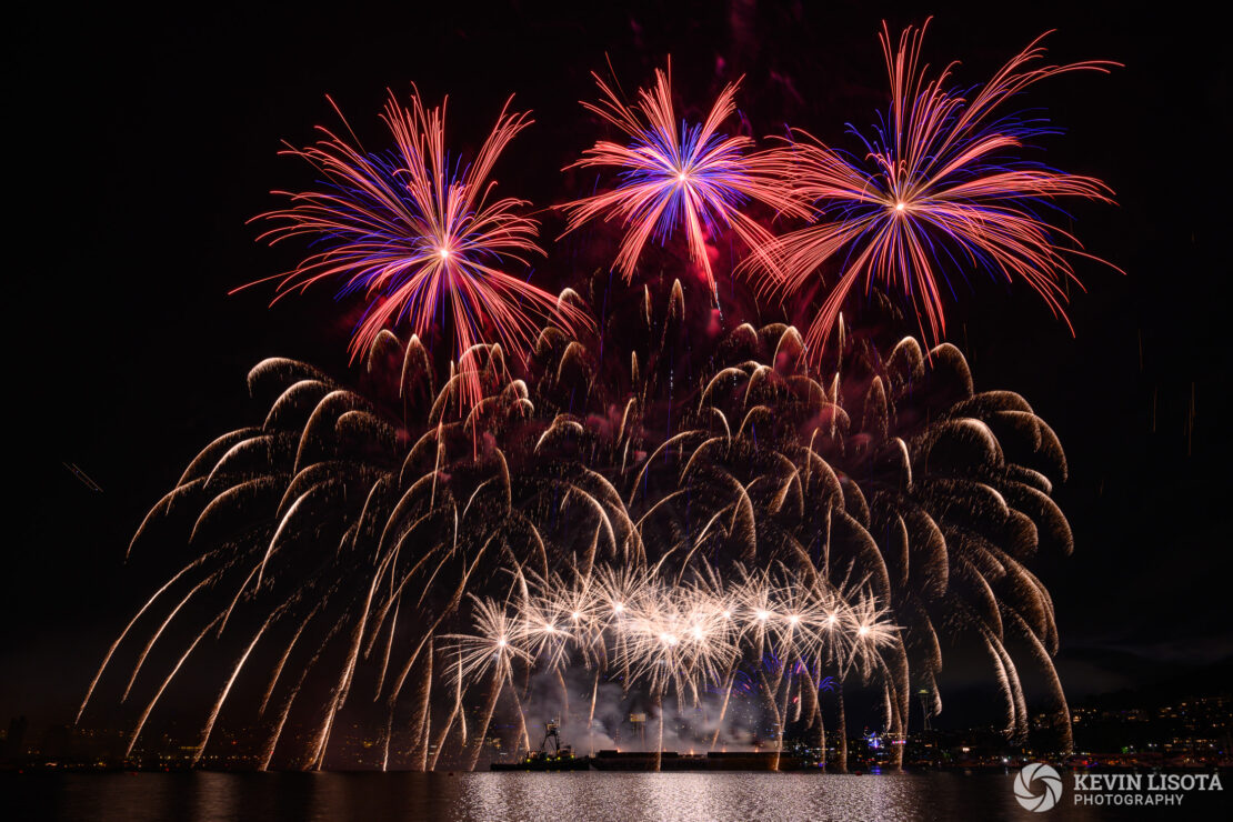 Seattle 4th of July Fireworks from Gas Works Park 2019