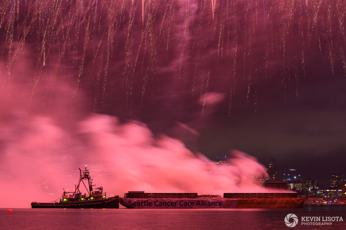 Seattle 4th of July Fireworks from Gas Works Park 2019