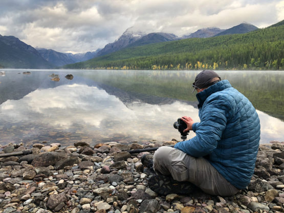 Bowman Lake at Glacier National Park